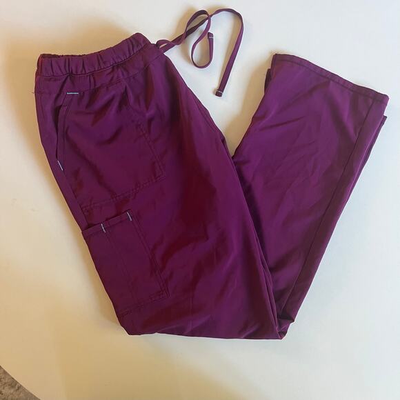 SCRUBS Pants, Wine Color Large, Scrubstar - Picture 1 of 5